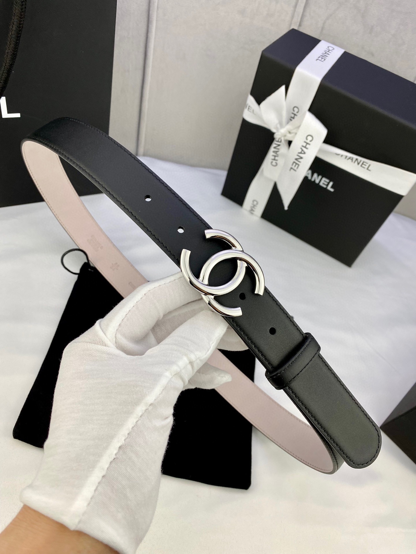 Chanel Leather Belts 1:1 Mirror Version