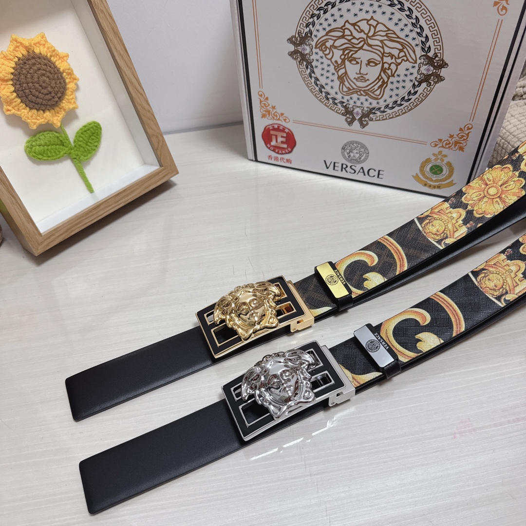 Versace Leather Belts 1:1 Mirror Version