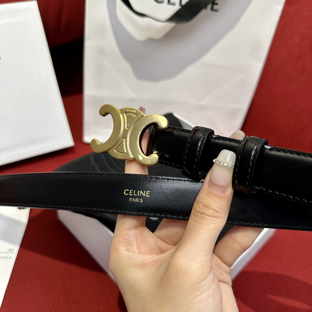 Celine Leather Belts 1:1 Mirror Version