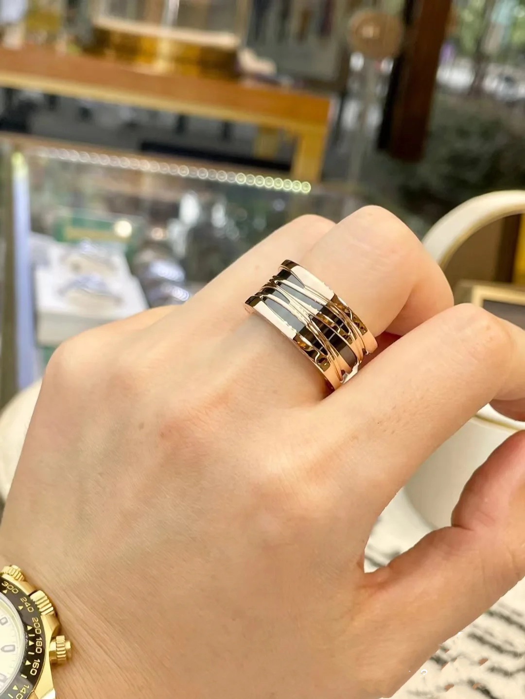 Bvlgari B.ZERO1 RING,Three Style