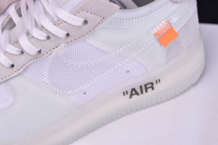 NIKE AIR FORCE 1 LOW OFF-WHITE All White AO4606-100