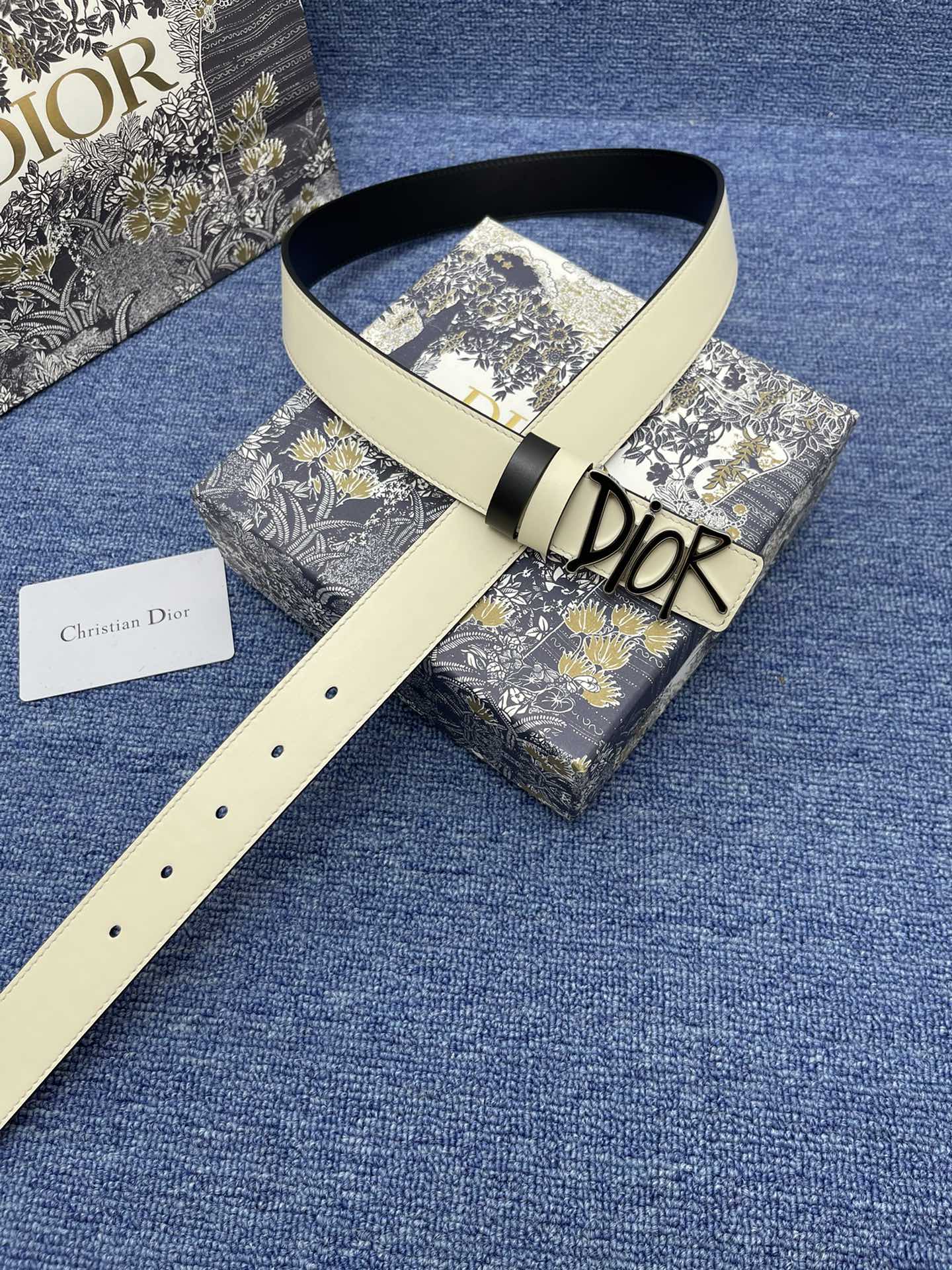 Dior Leather Belts 1:1 Mirror Version