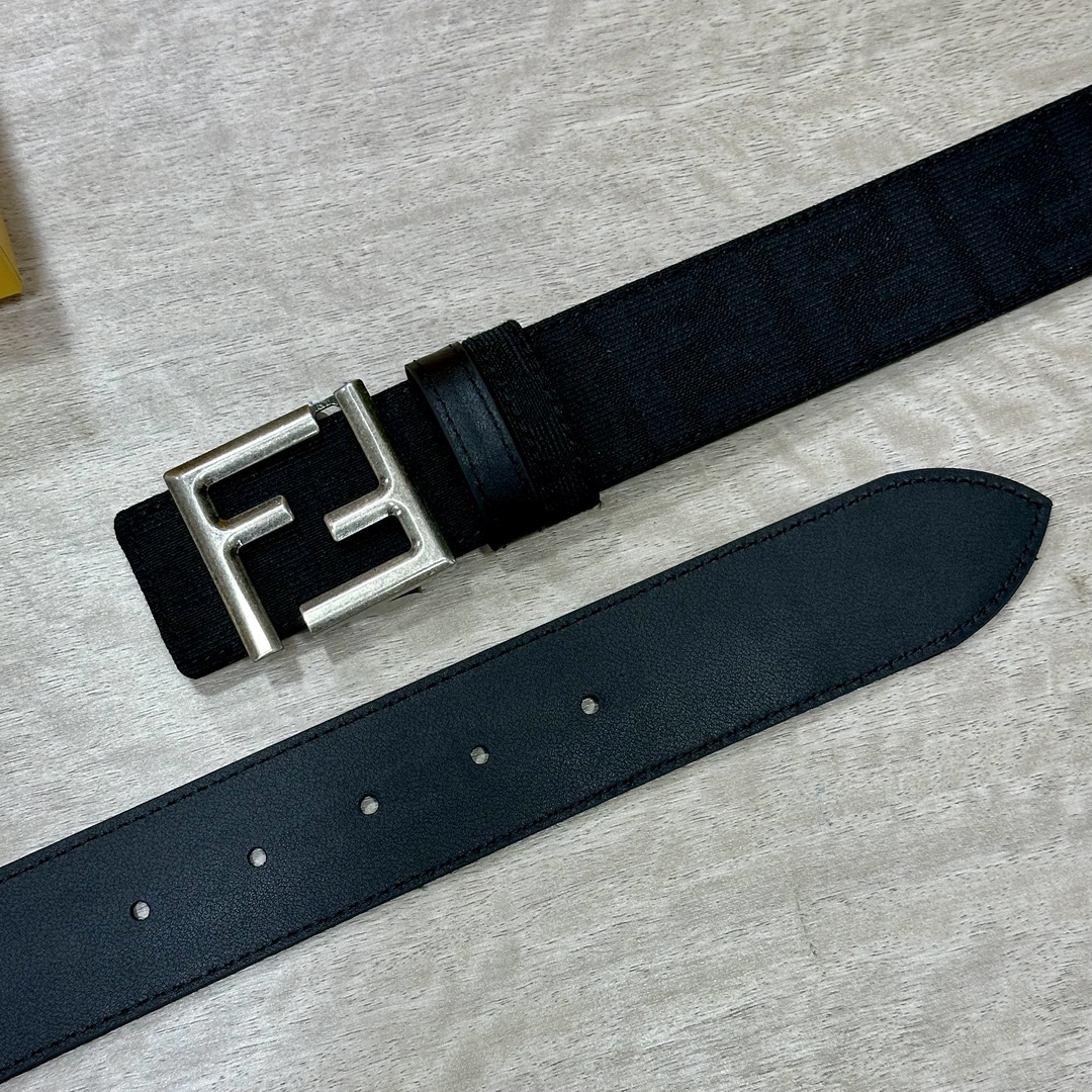 Fendi Leather Belts 1:1 Mirror Version