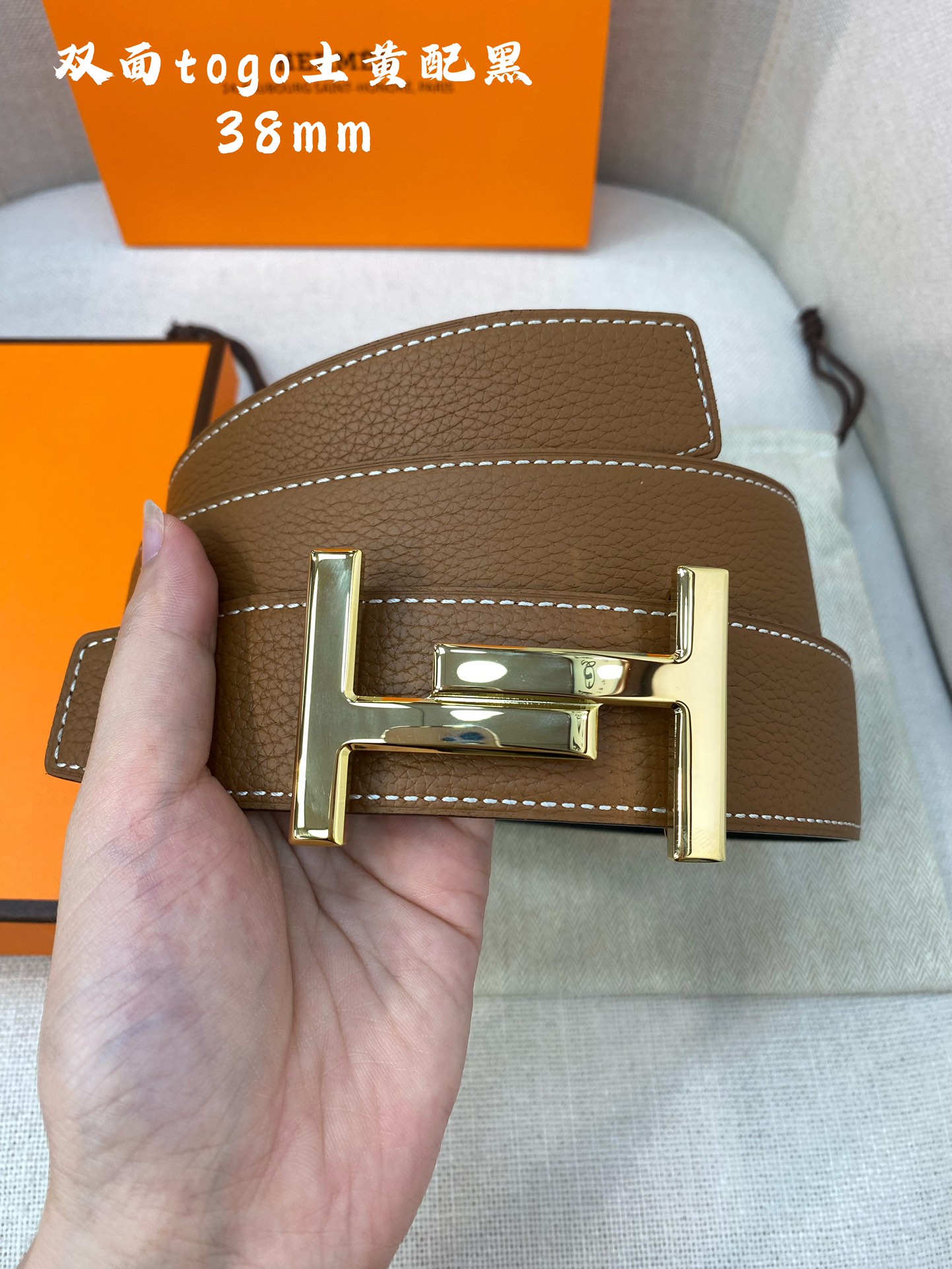 Hermes Leather Belts 1:1 Mirror Version