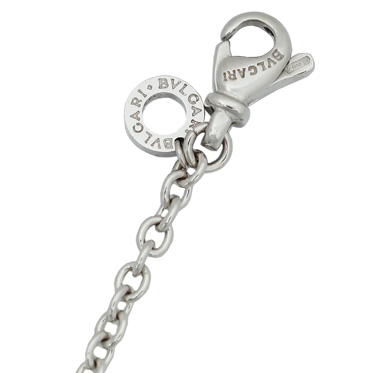 Bvlgari 18K White Gold B. Zero1 Pendant Necklace