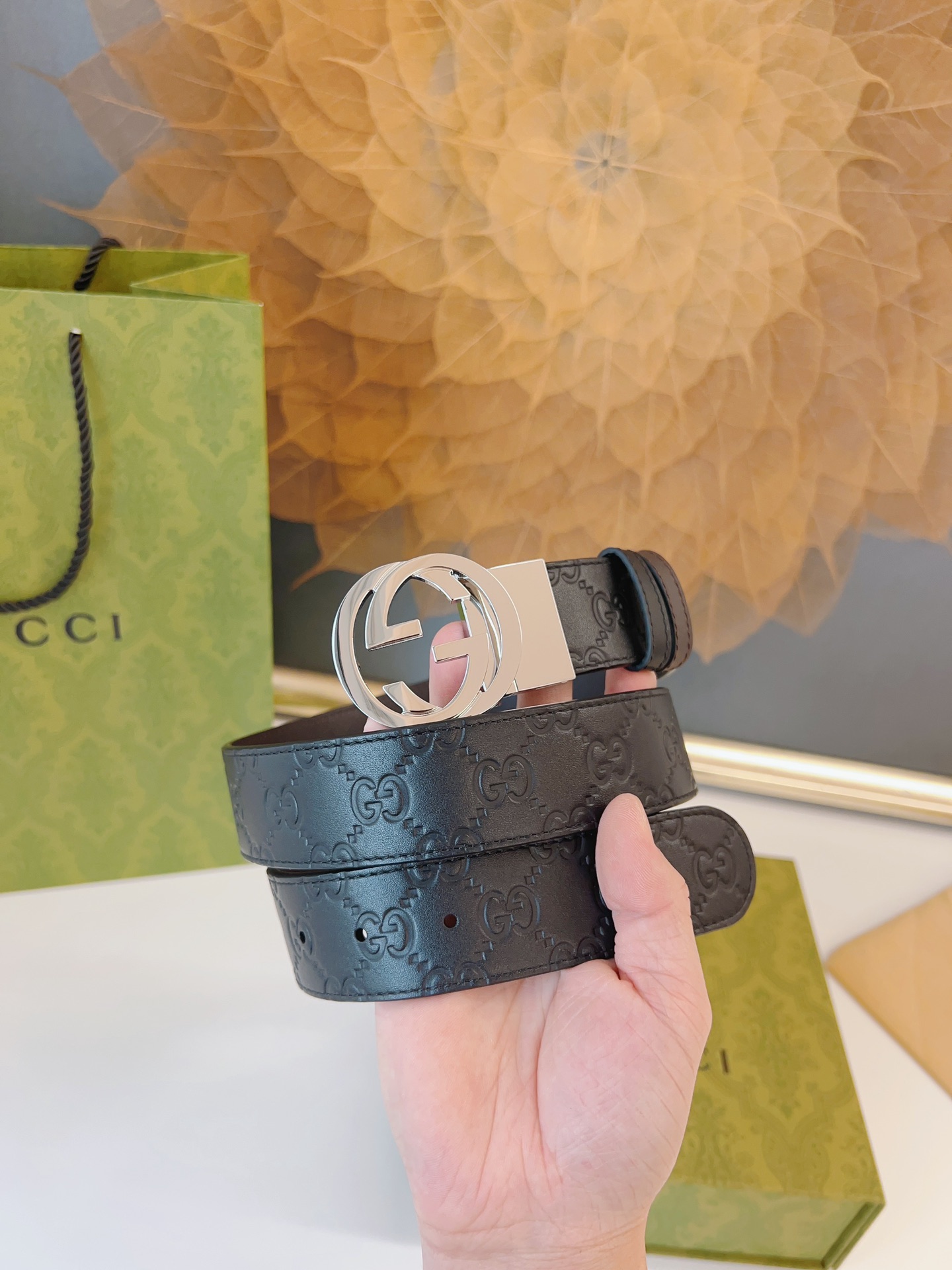 Gucci Leather Belts 1:1 Mirror Version