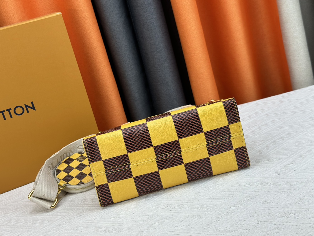 Louis Vuitton On The Go Tote M46833 Shoulder Bag Handbag