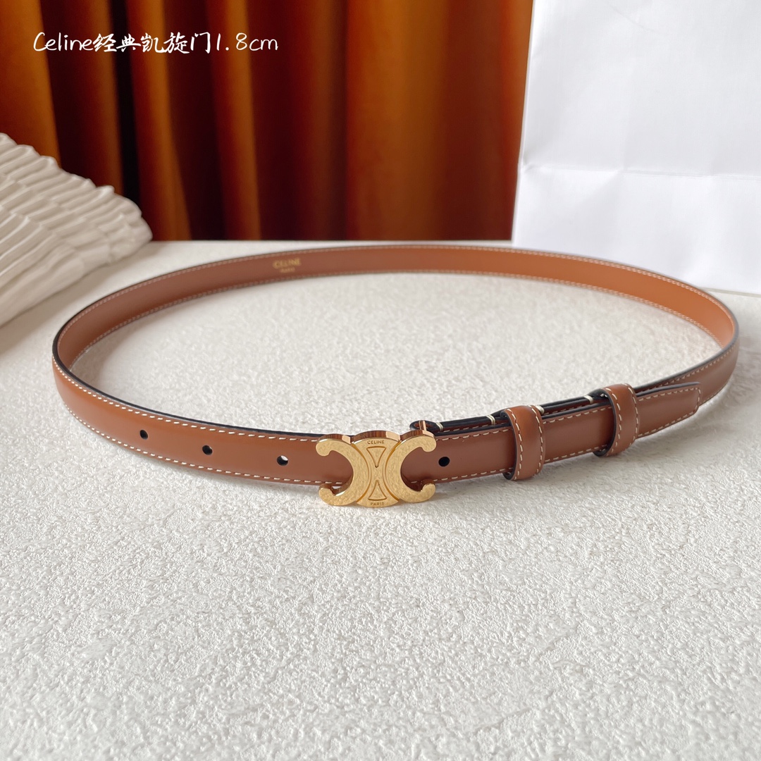 Celine Leather Belts 1:1 Mirror Version