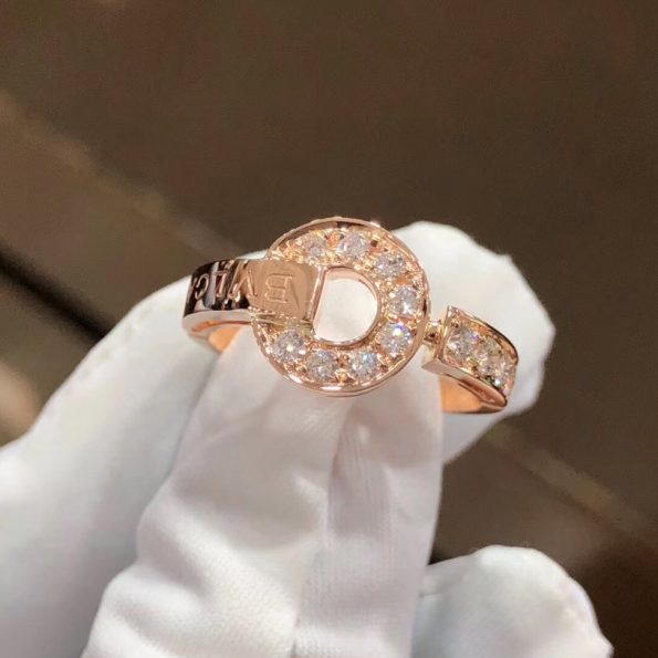 Bvlgari Coin Ring Dupe, Diamonds
