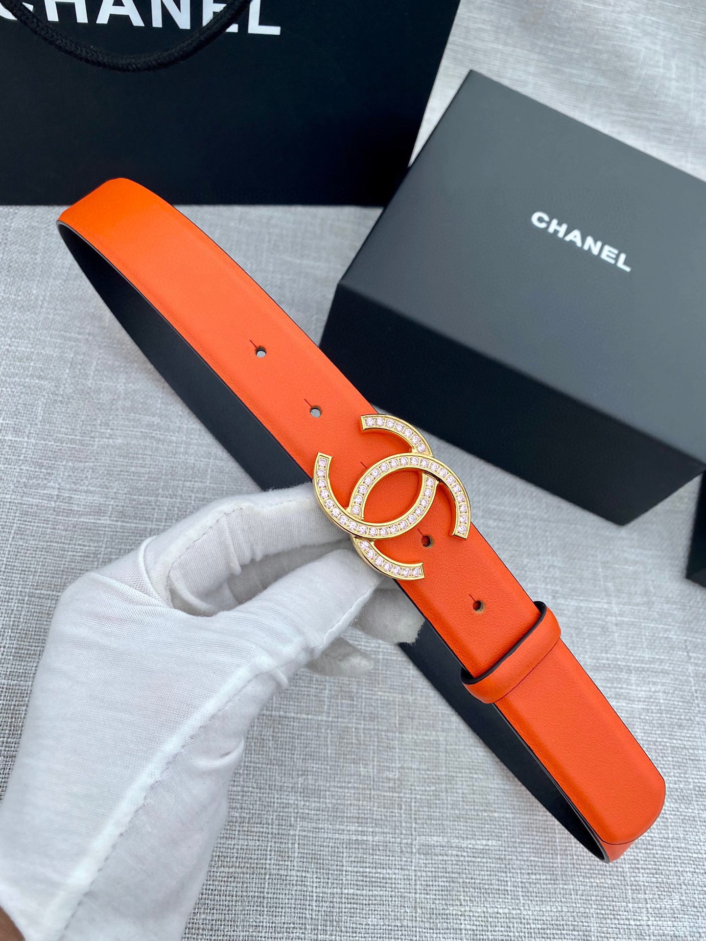 Chanel Leather Belts 1:1 Mirror Version