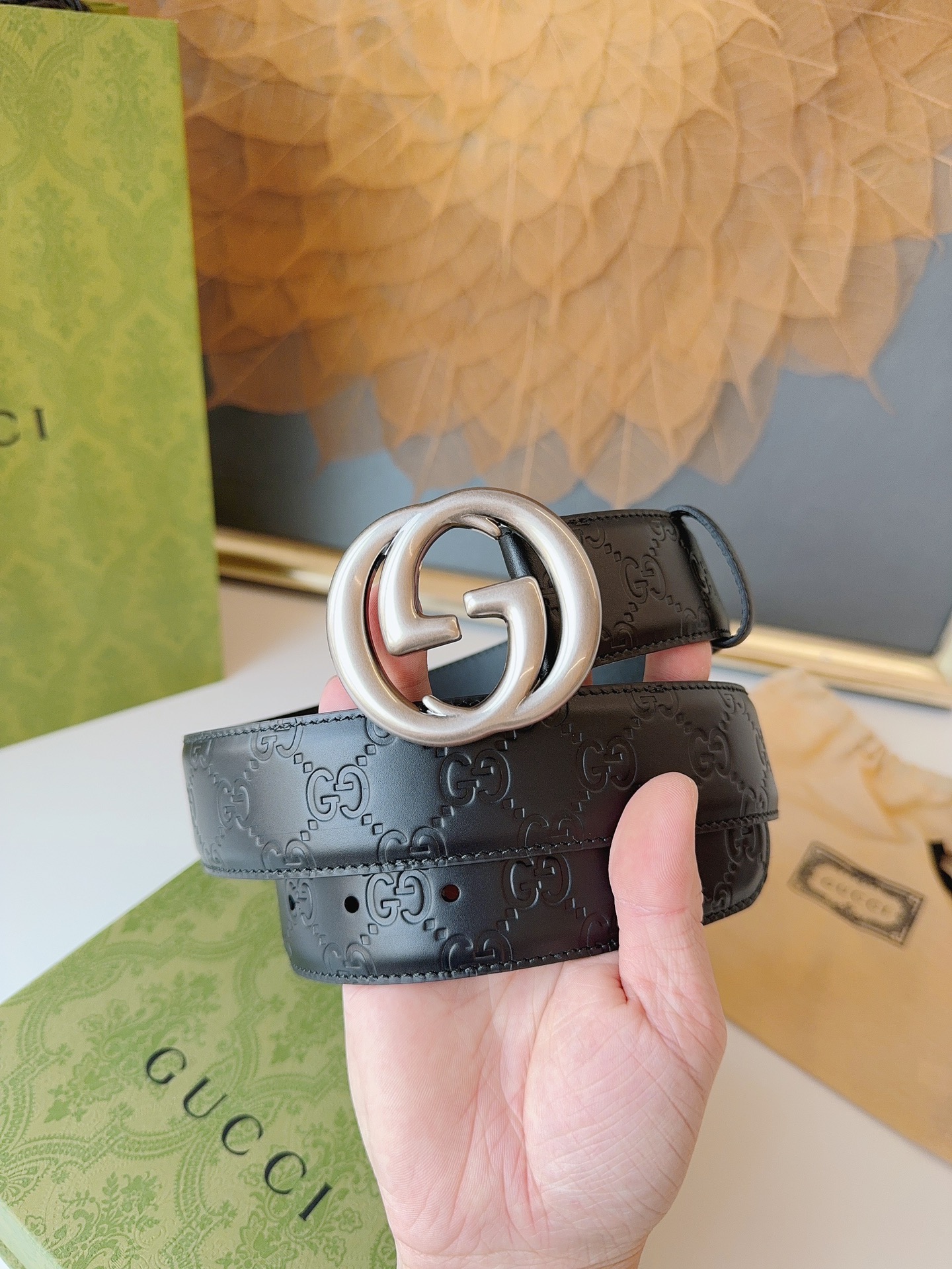 Gucci Leather Belts 1:1 Mirror Version