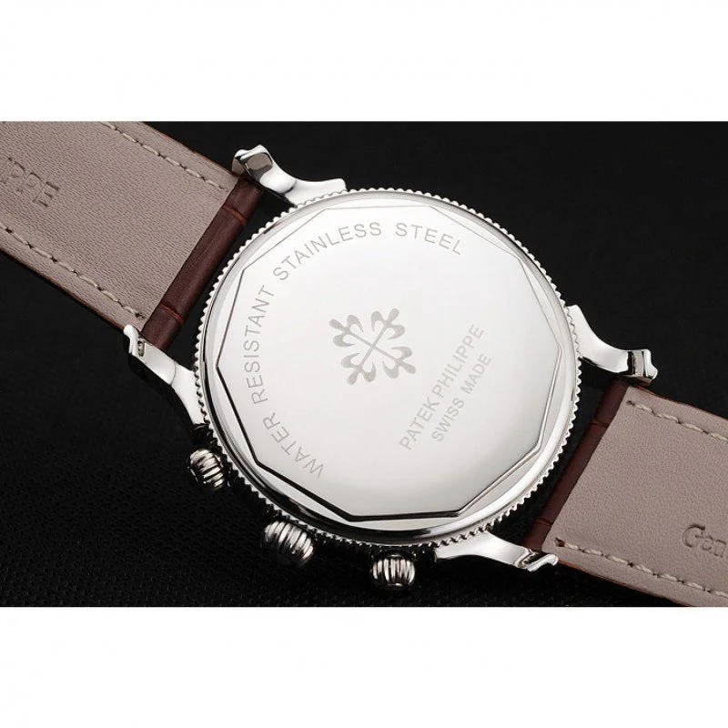 Chronograph Dial White 40 mm, Stainless Steel