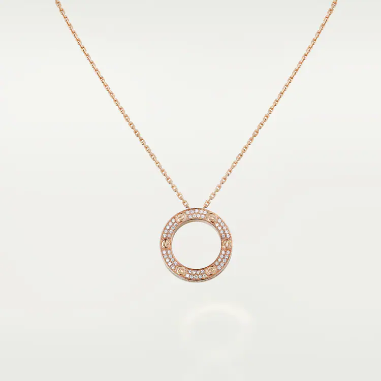 Cartier LOVE Necklace, Three Style