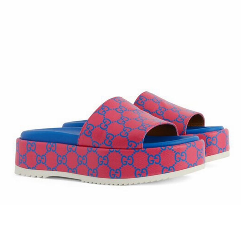 Gucci Platform Slide Sandals 623212 (Replica)