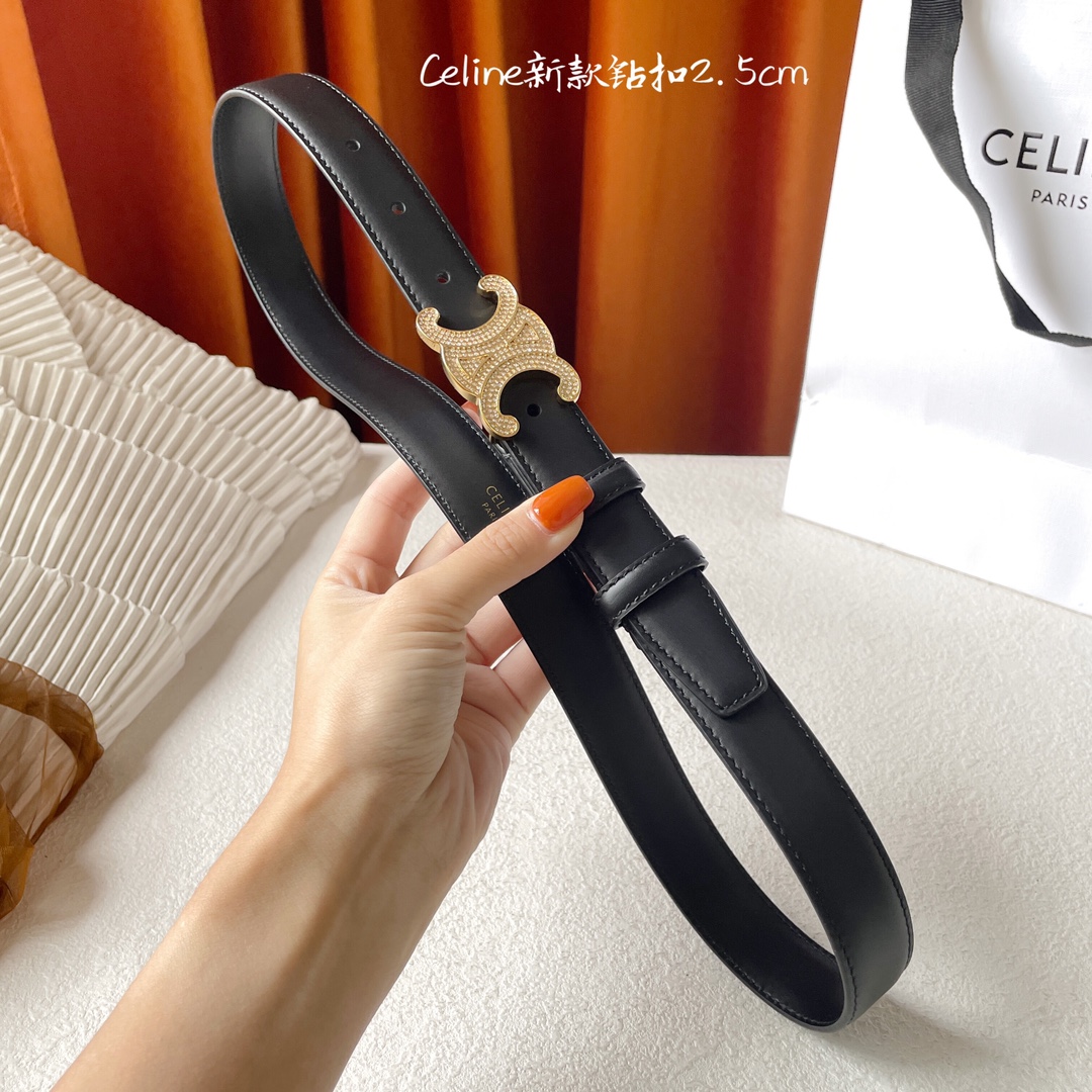 Celine Leather Belts 1:1 Mirror Version