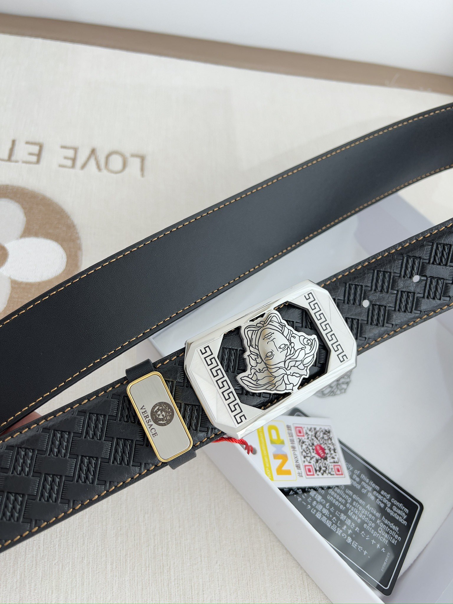 Versace Leather Belts 1:1 Mirror Version