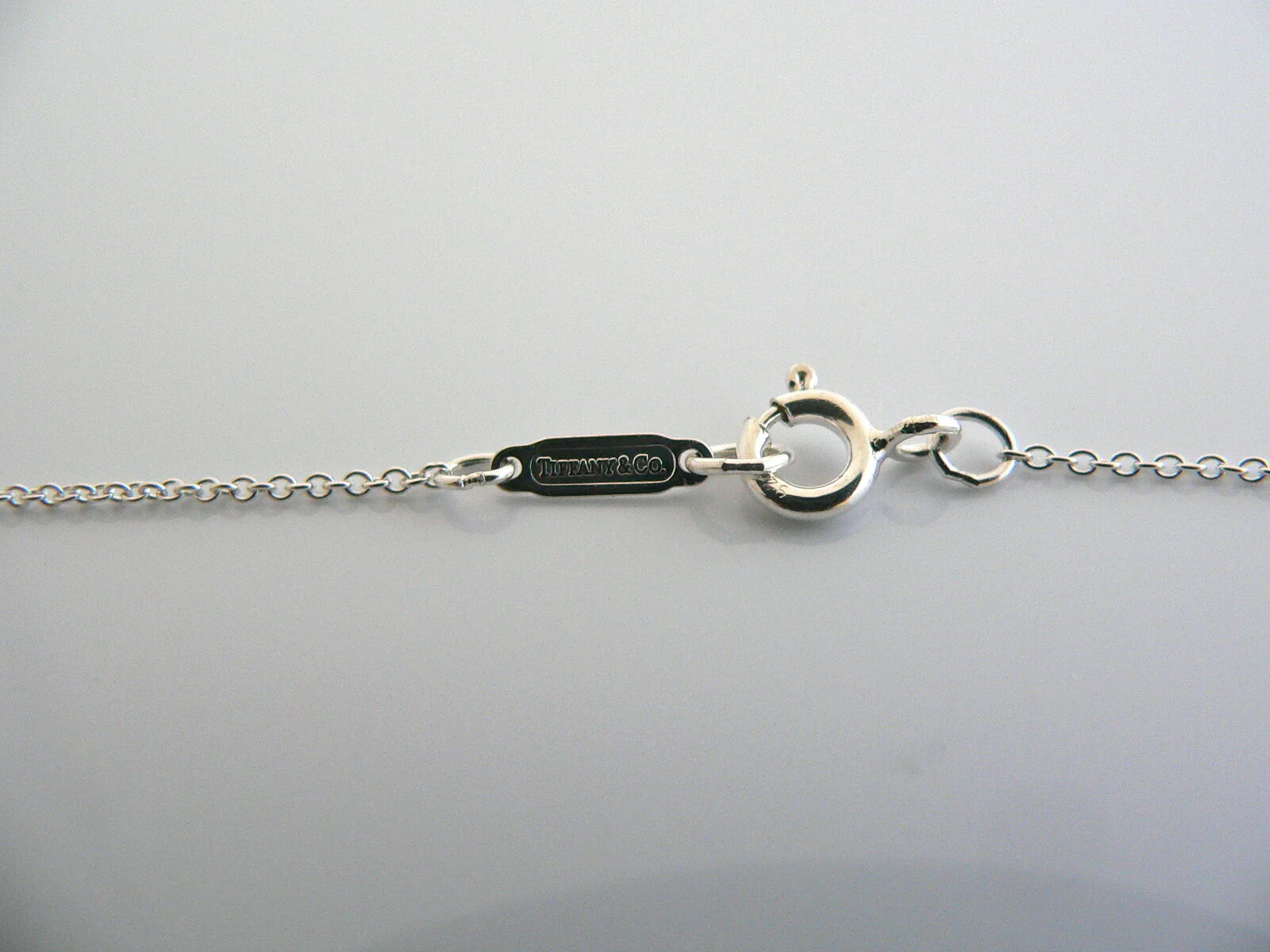 Tiffany & Co Silver Large Gehry Orchid Necklace Pendant Chain Nature Flower Gift