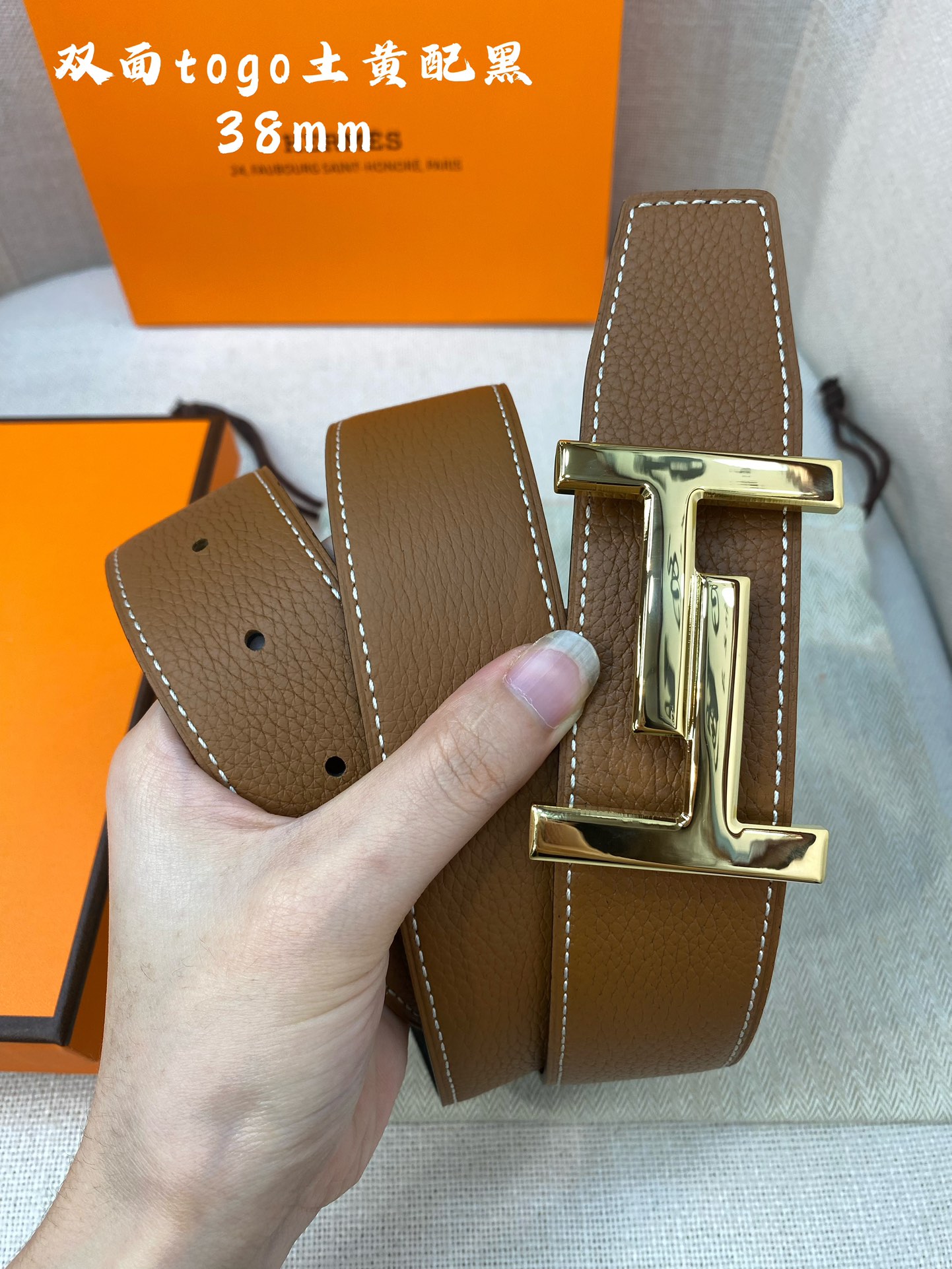 Hermes Leather Belts 1:1 Mirror Version