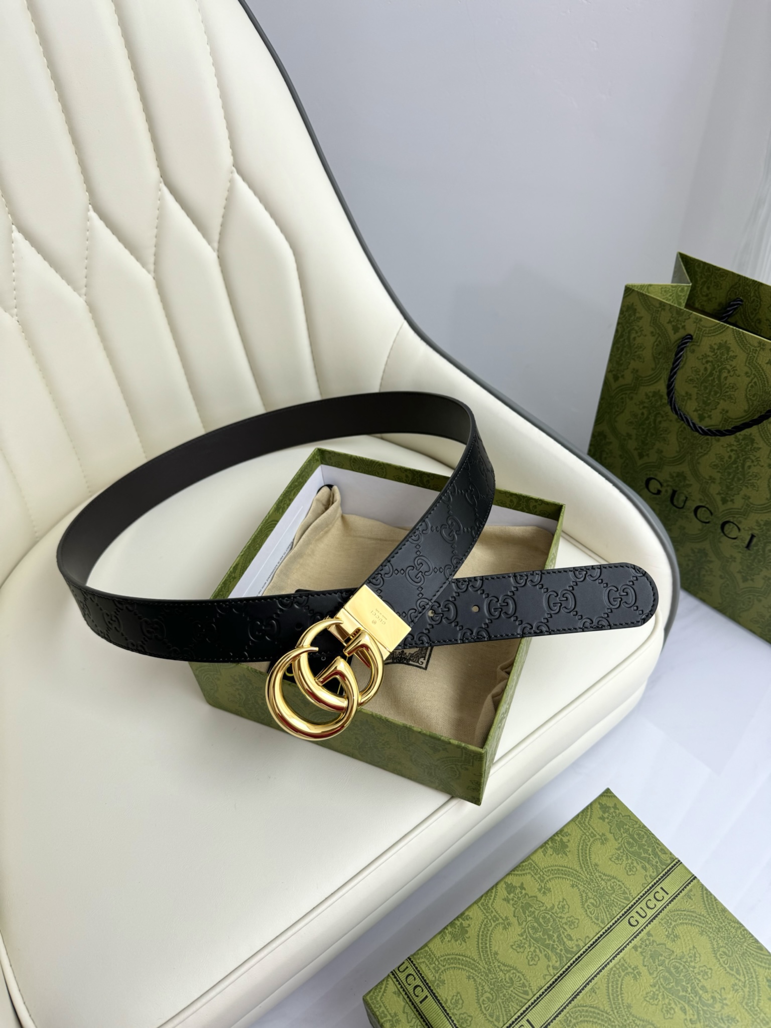 Gucci Leather Belts 1:1 Mirror Version