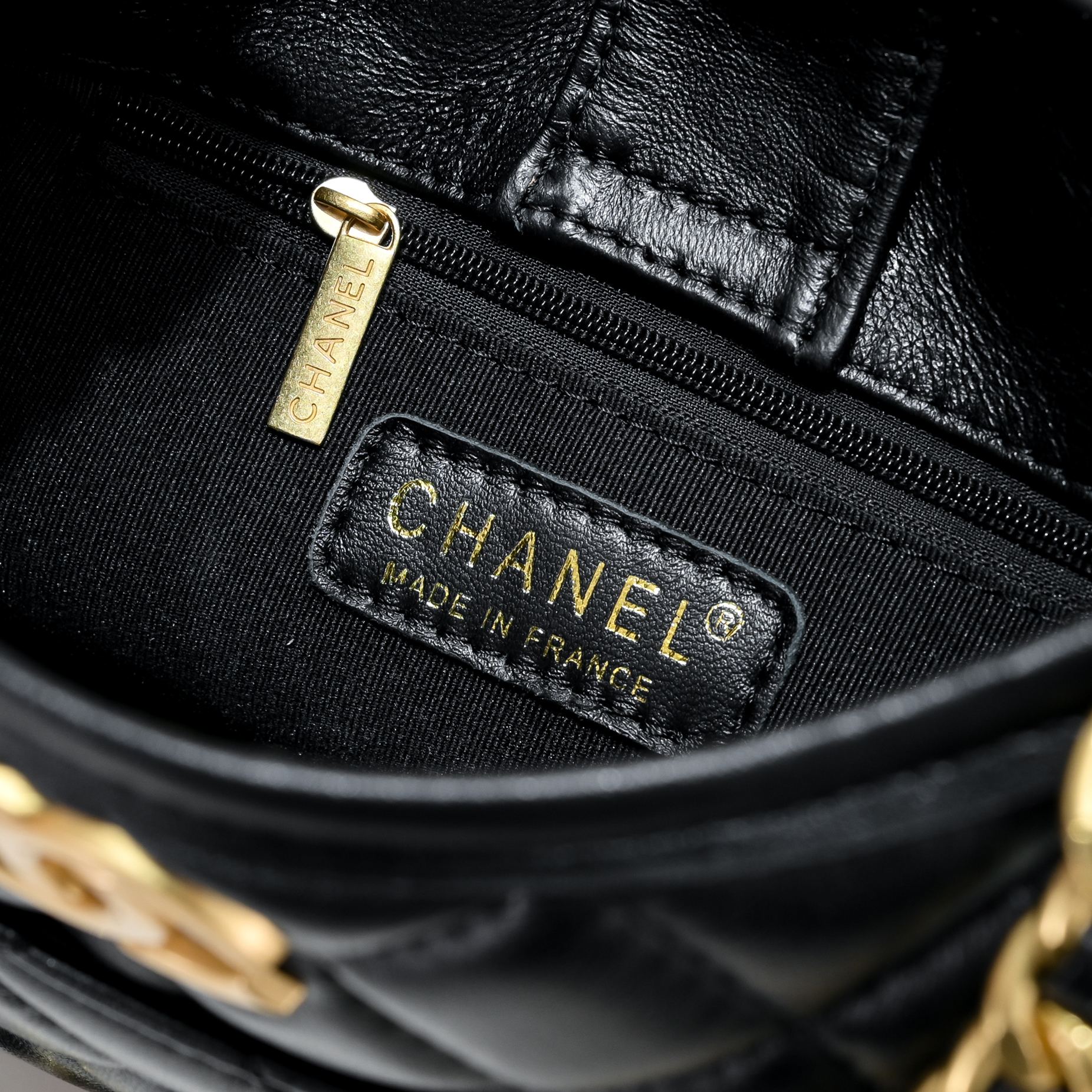 Chanel 24s Hobo Underarm Shoulder Bag Handbag