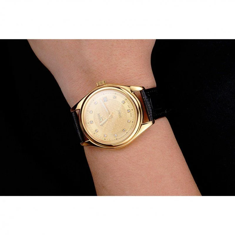 Calatrava Gold & Diamond Dial 37 mm, Yellow Gold Plated