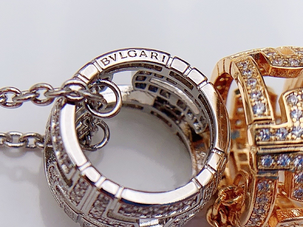 Bvlgari Full Diamond Necklace