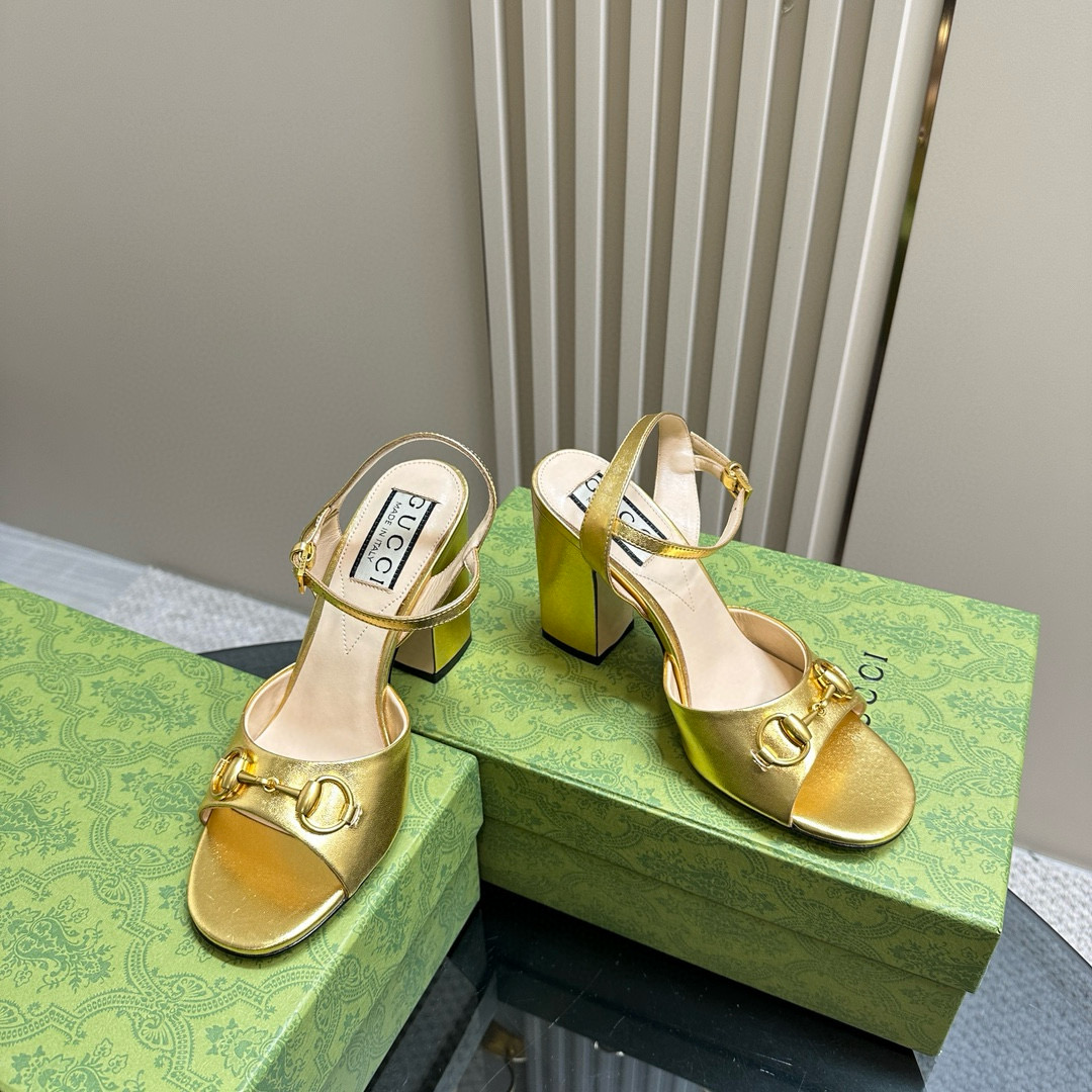 Gucci Strappy Sandals  Slide Sandal (Replica)