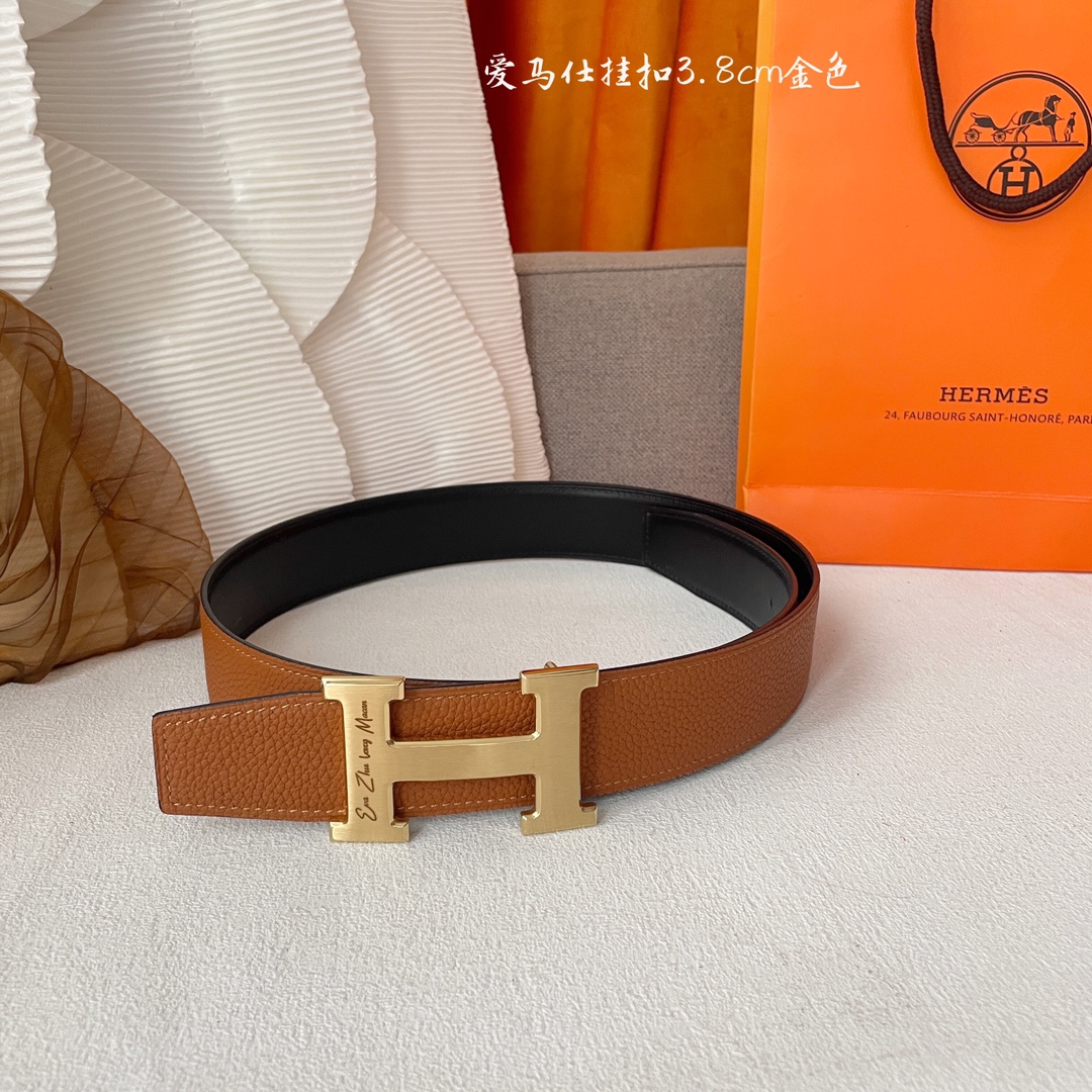 Hermes Leather Belts 1:1 Mirror Version