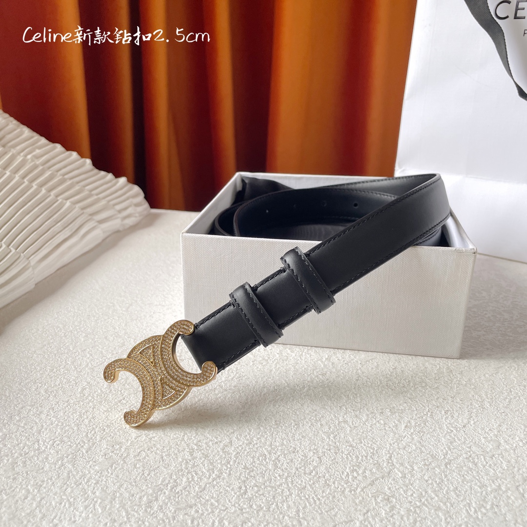 Celine Leather Belts 1:1 Mirror Version