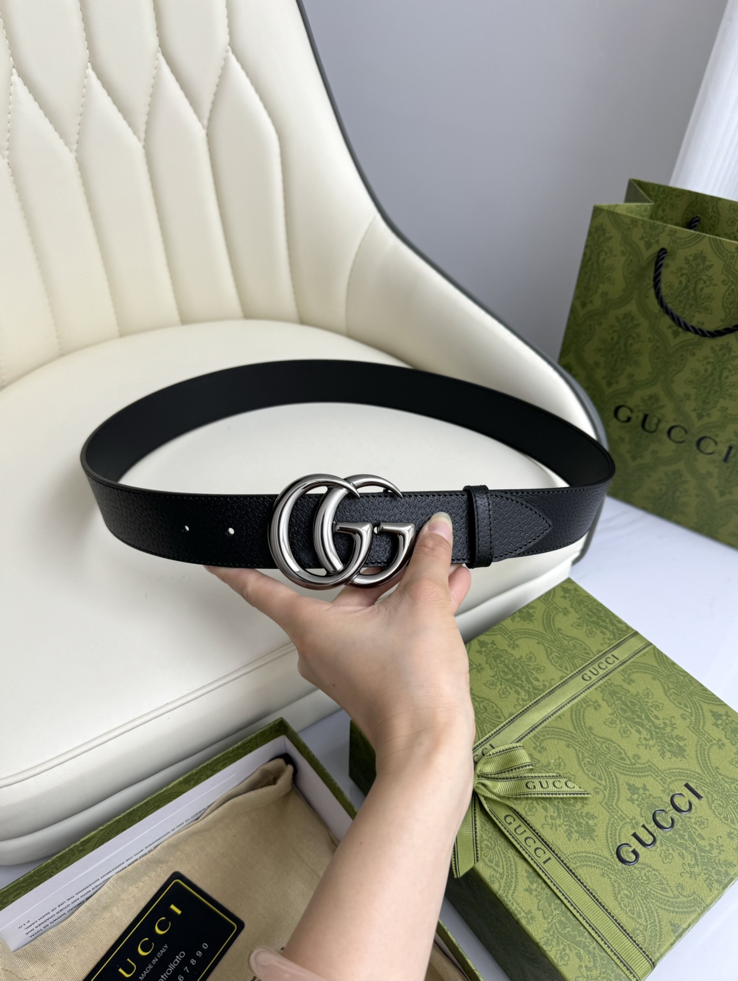 Gucci Leather Belts 1:1 Mirror Version