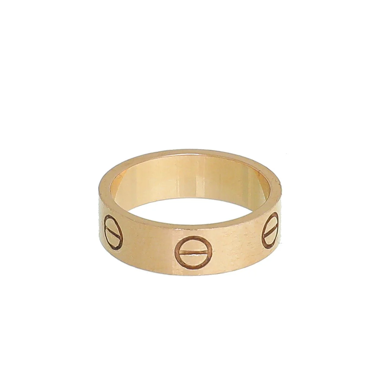 Cartier 18K Rose Gold Love Ring 53