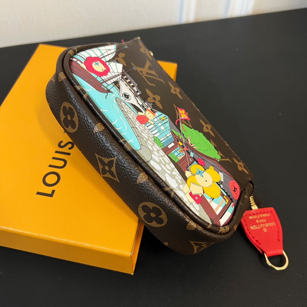 Louis Vuitton Multi Pochette Accessories Mini Bag Purse