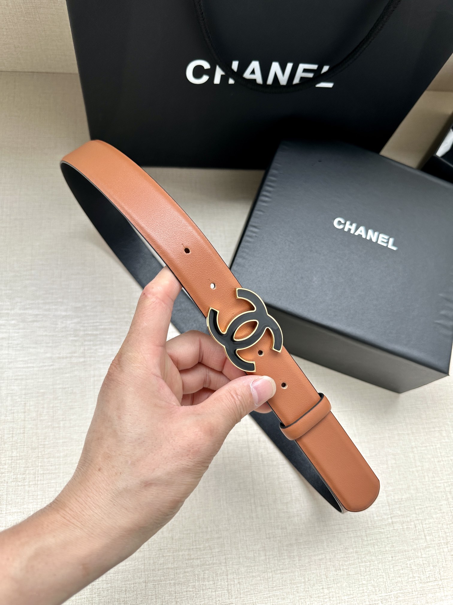 Chanel Leather Belts 1:1 Mirror Version