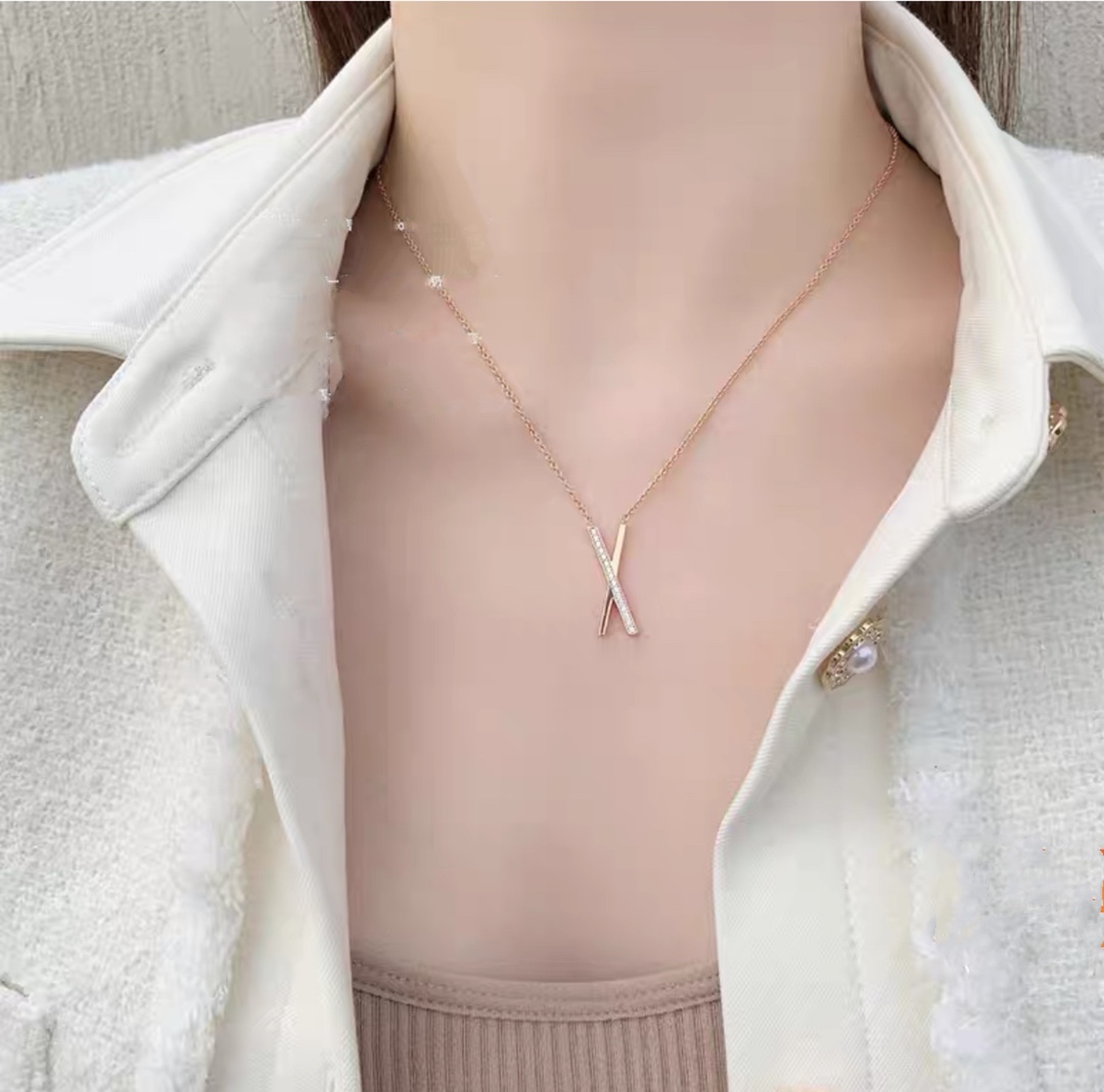 Atlas - X Pendant Necklace