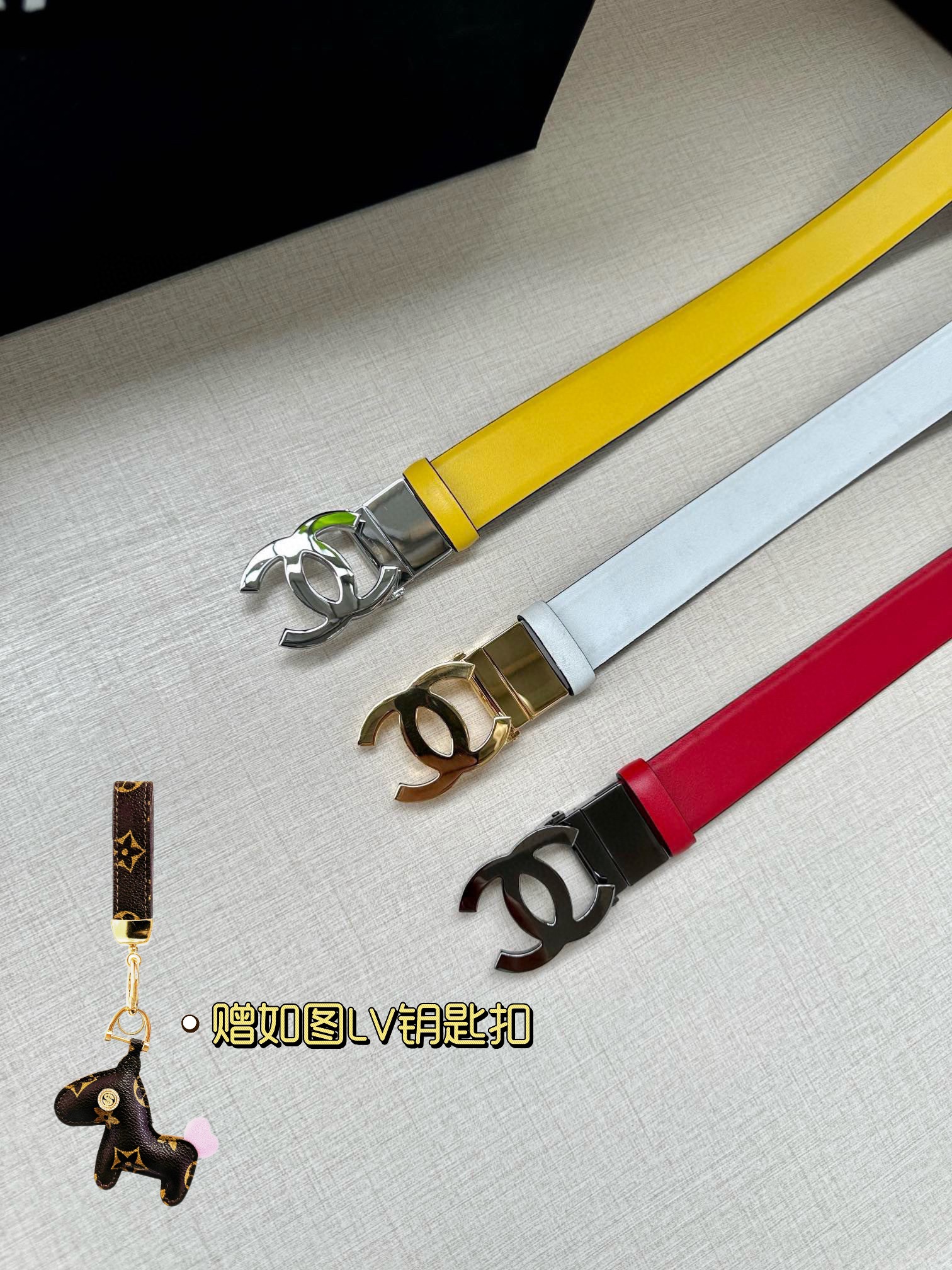 Chanel Leather Belts 1:1 Mirror Version