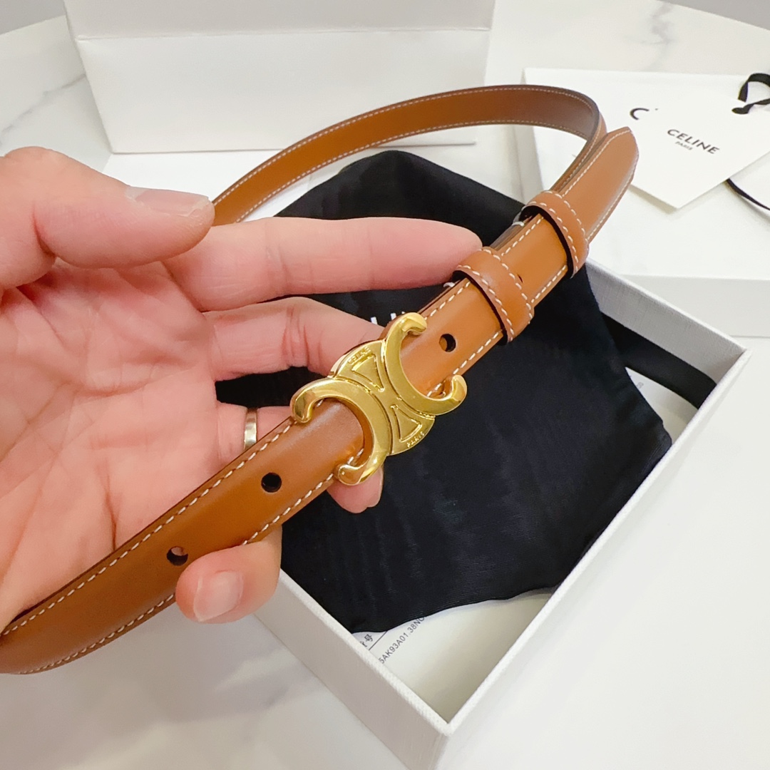 Celine Leather Belts 1:1 Mirror Version