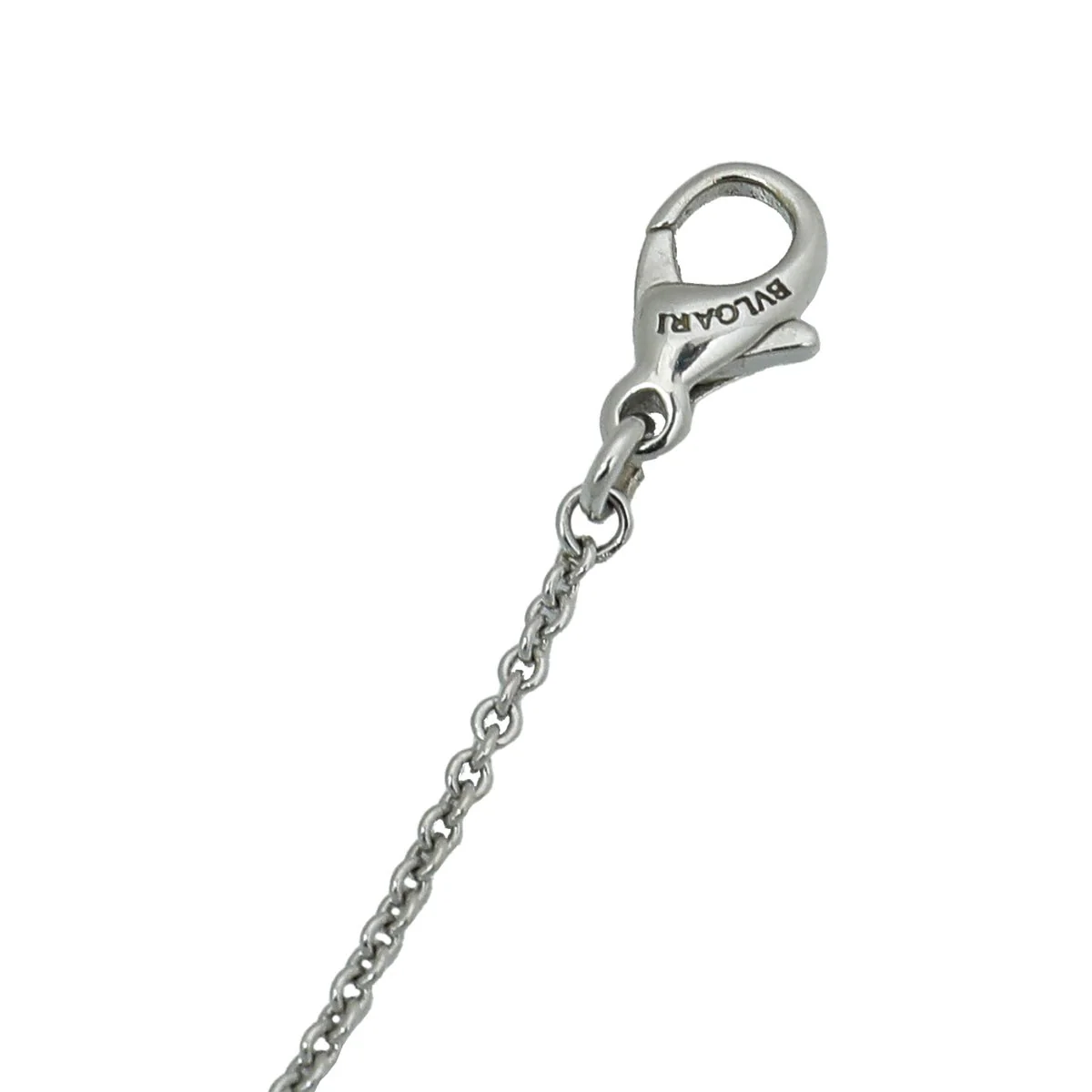 Bvlgari 18K White Gold Diamond Cicladi Necklace