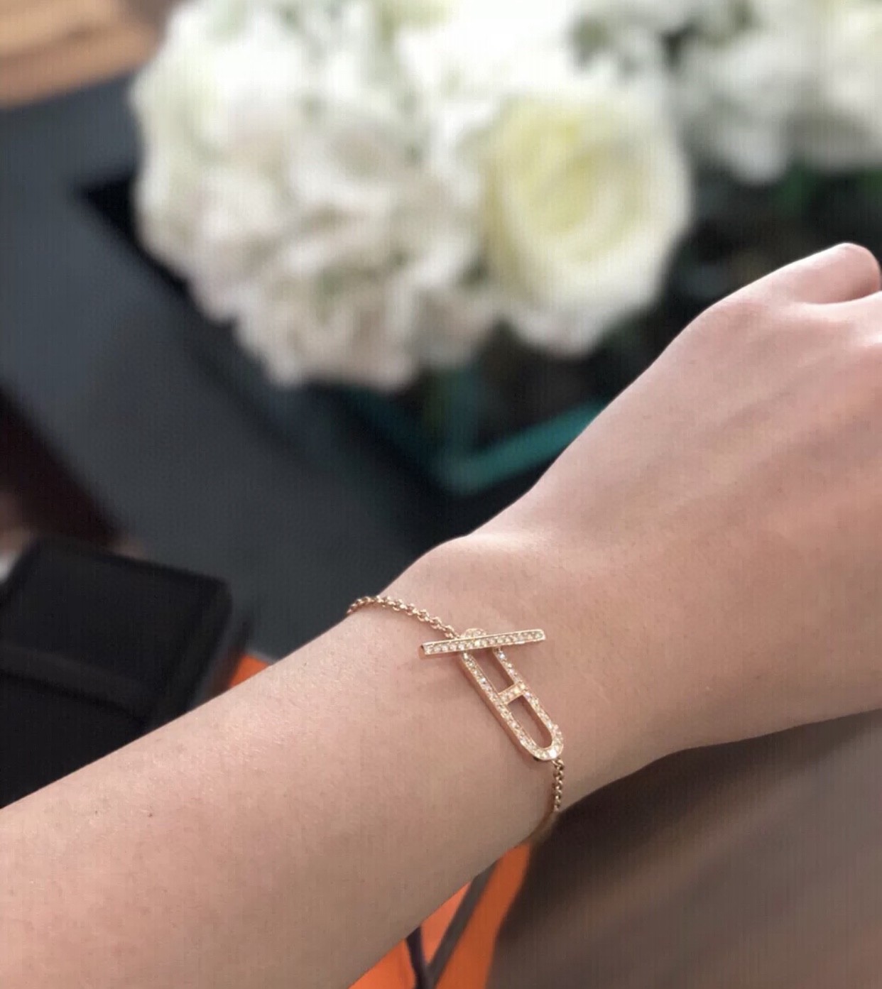 Hermes Ever Chaine D'Ancre Bracelet