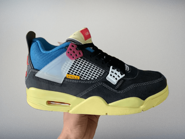 Union LA Air Jordan 4 Retro Sp “Off Noir”(Replica)