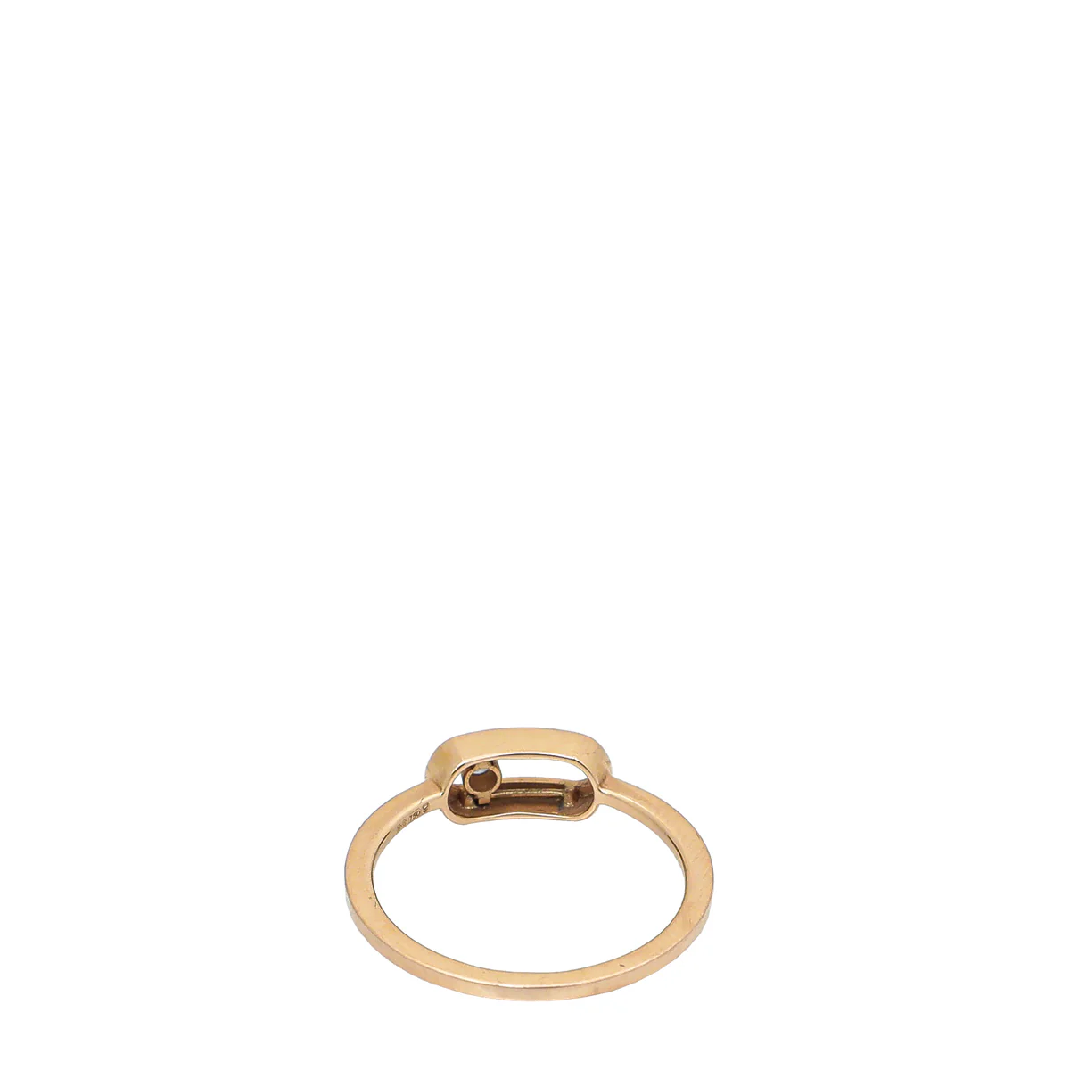 Messika 18K Pink Gold Diamond Move Uno Ring