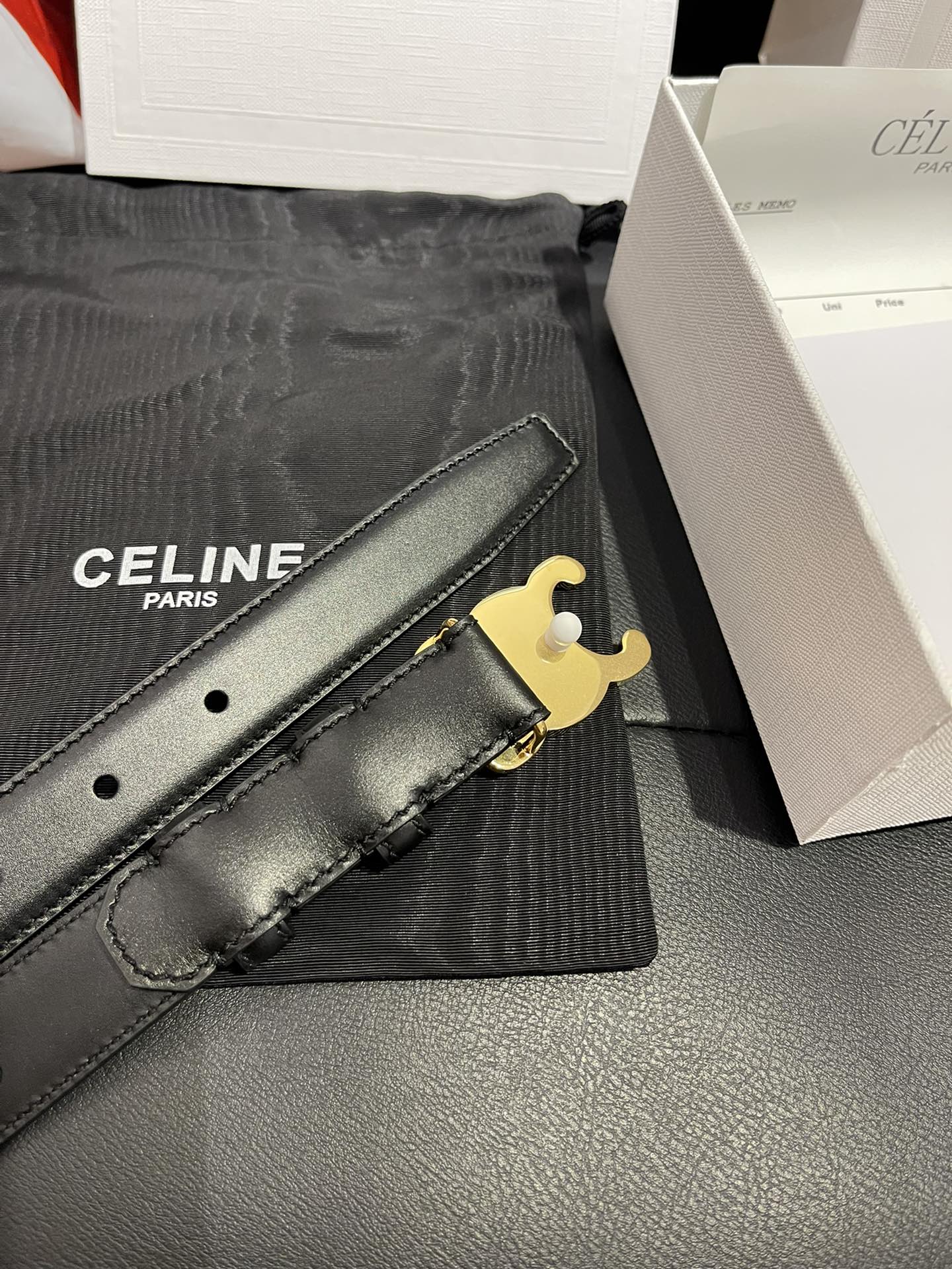 Celine Leather Belts 1:1 Mirror Version
