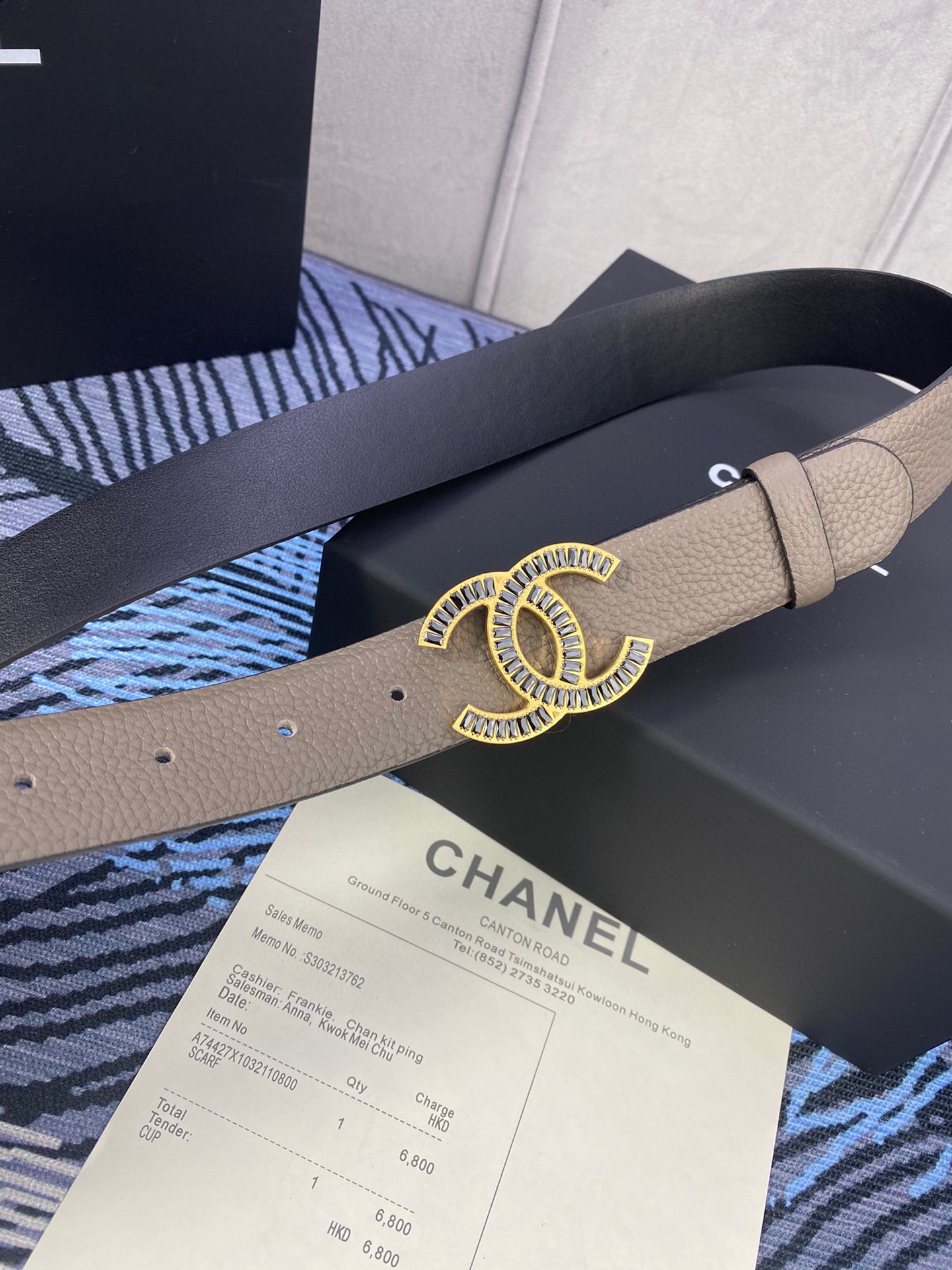 Chanel Leather Belts 1:1 Mirror Version