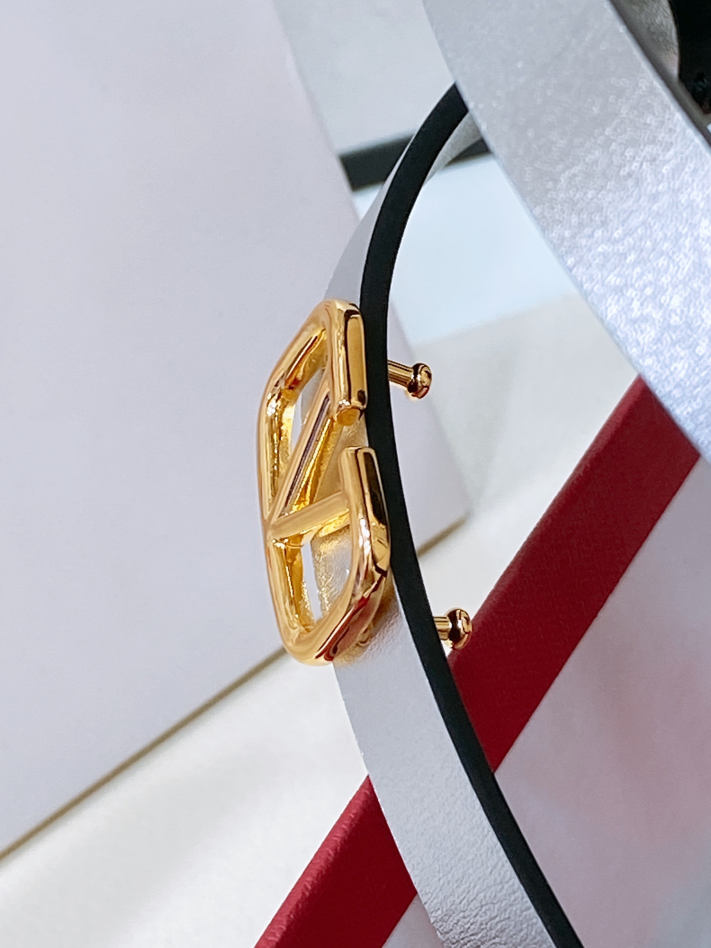 Valentino Leather Belts 1:1 Mirror Version