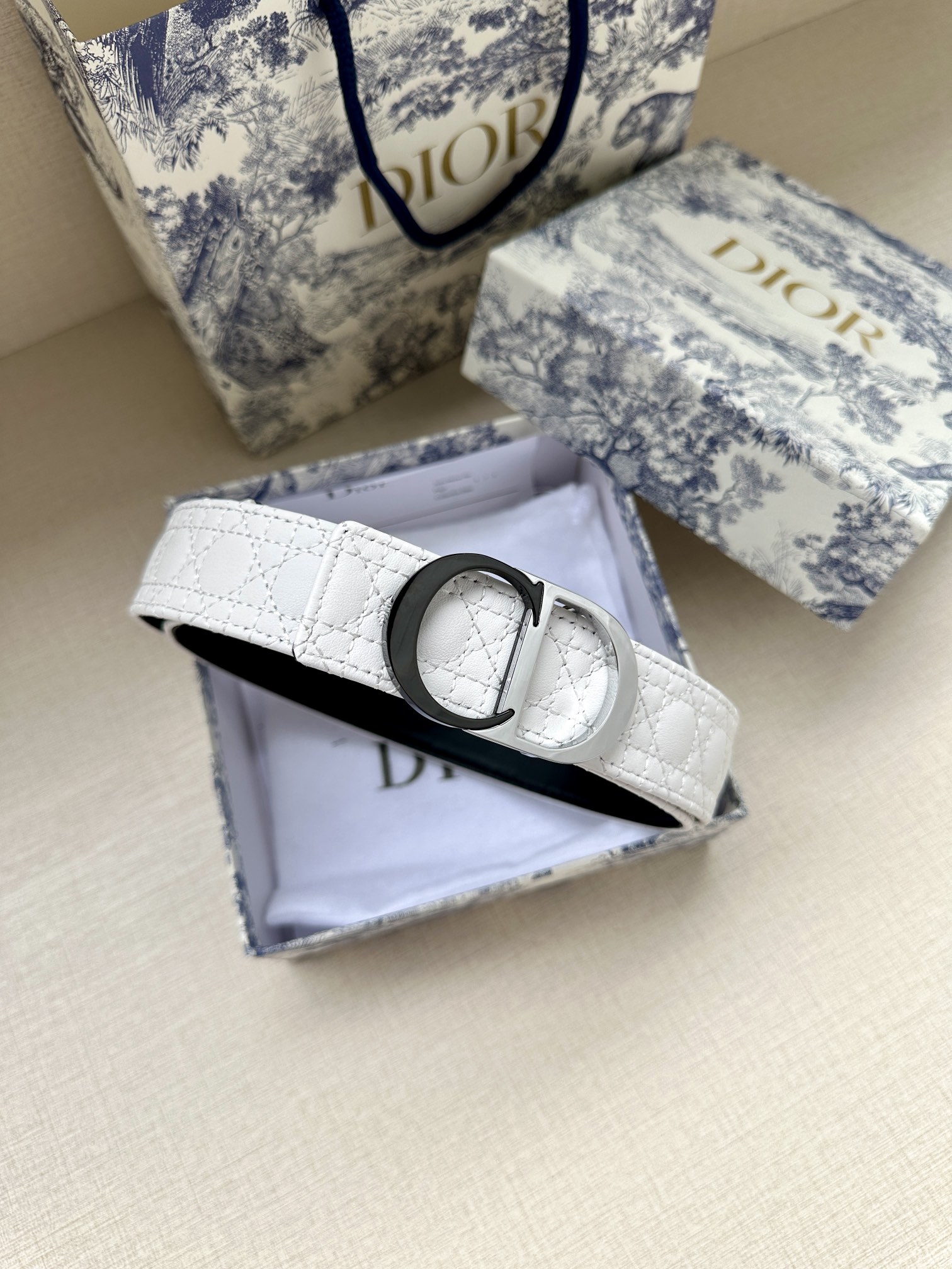 Dior Leather Belts 1:1 Mirror Version