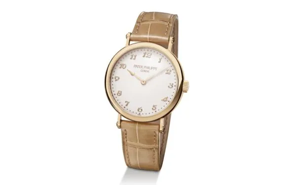 Calatrava 7200R-001 Ultra-thin mechanical self-winding movement.  34.6 mm,Rose gold,