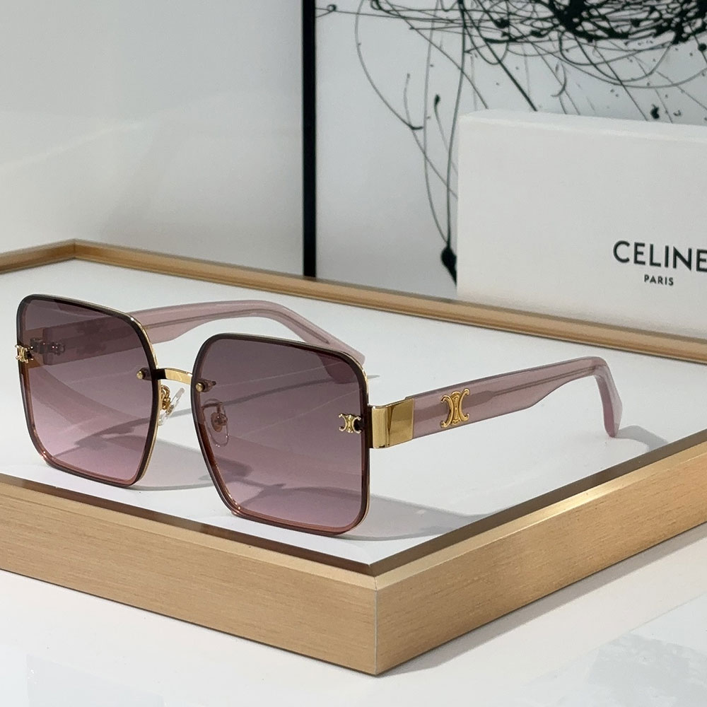 Celine  Recycle Metal frame  sunglasses Top quality （Replica）