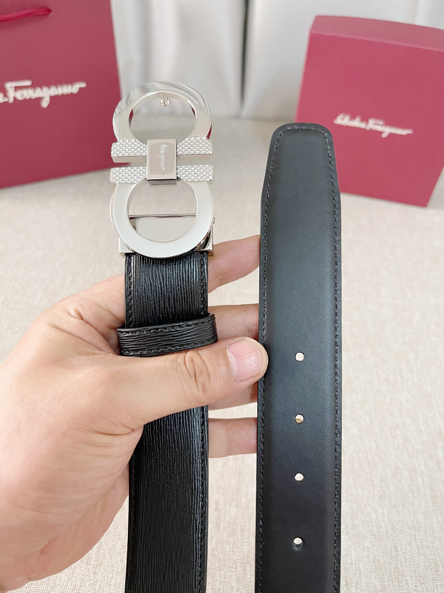 Ferrgamo Leather Belts 1:1 Mirror Version