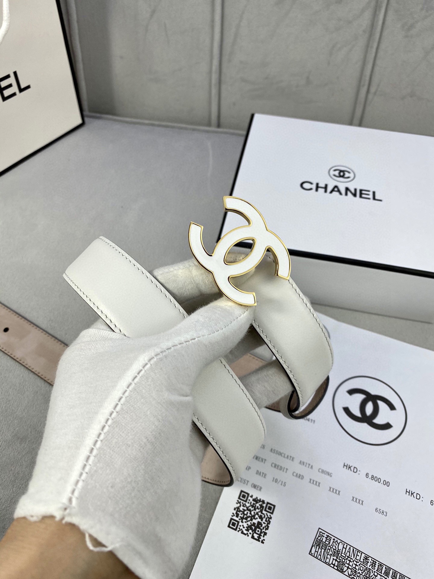 Chanel Leather Belts 1:1 Mirror Version