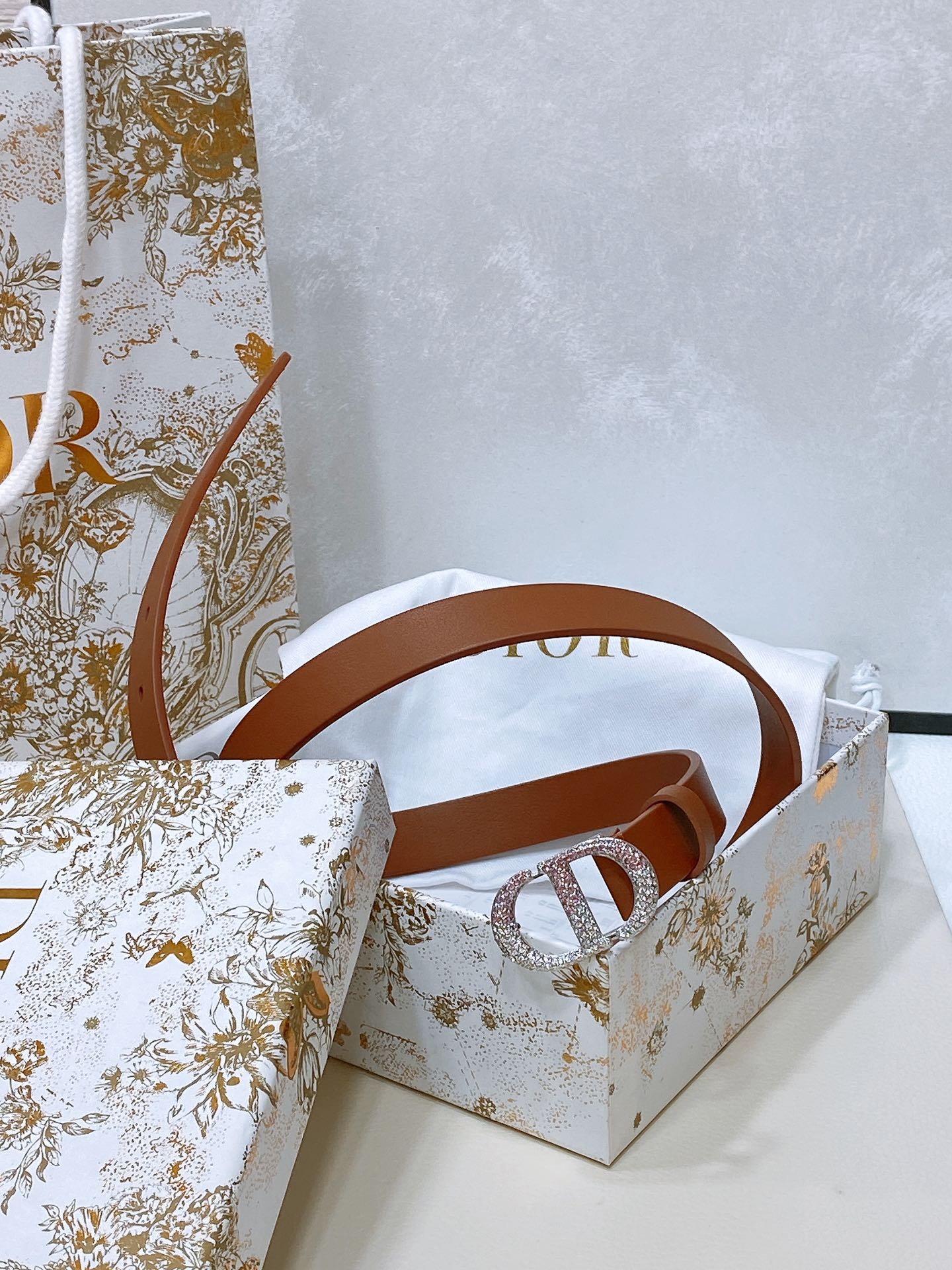 Dior Leather Belts 1:1 Mirror Version