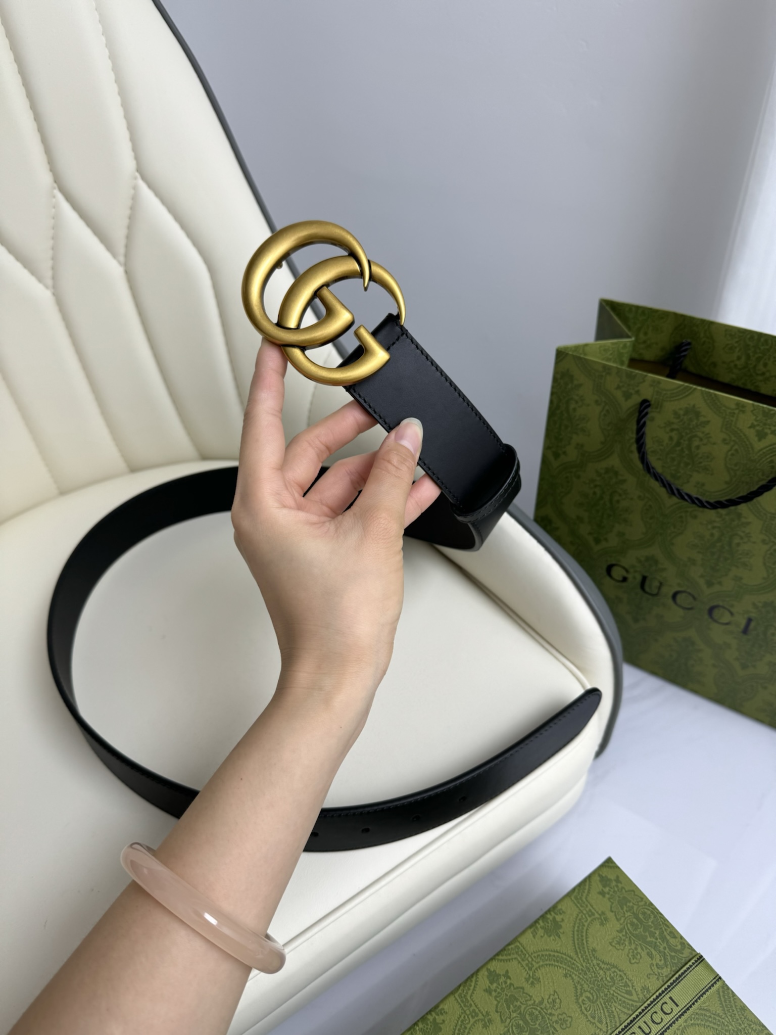 Gucci Leather Belts 1:1 Mirror Version